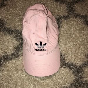 Pink Adidas cap